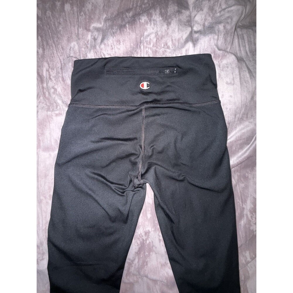 Champion C9 Women’s Leggings Size S Black High Rise Ankle Media Pocket 25in